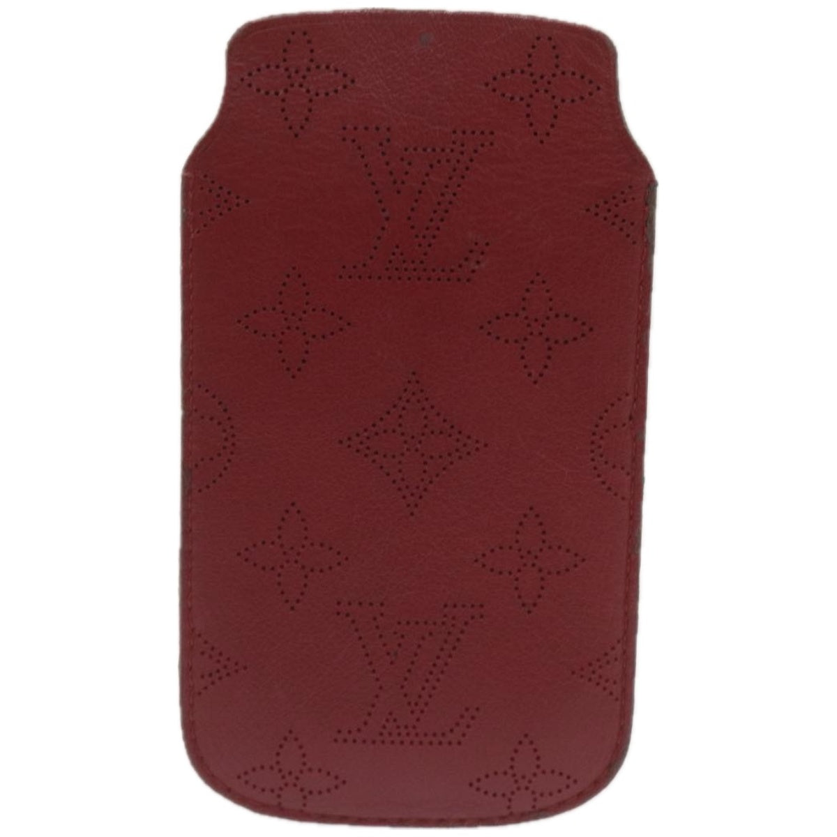 Louis Vuitton Etui Iphone Red Leather Phone 