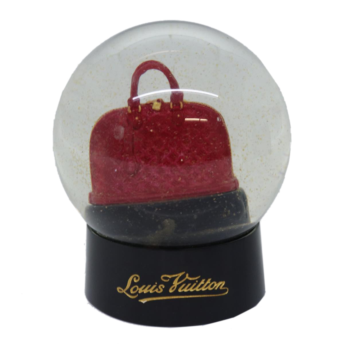 Louis Vuitton Snow Globe Red Glass Bag 