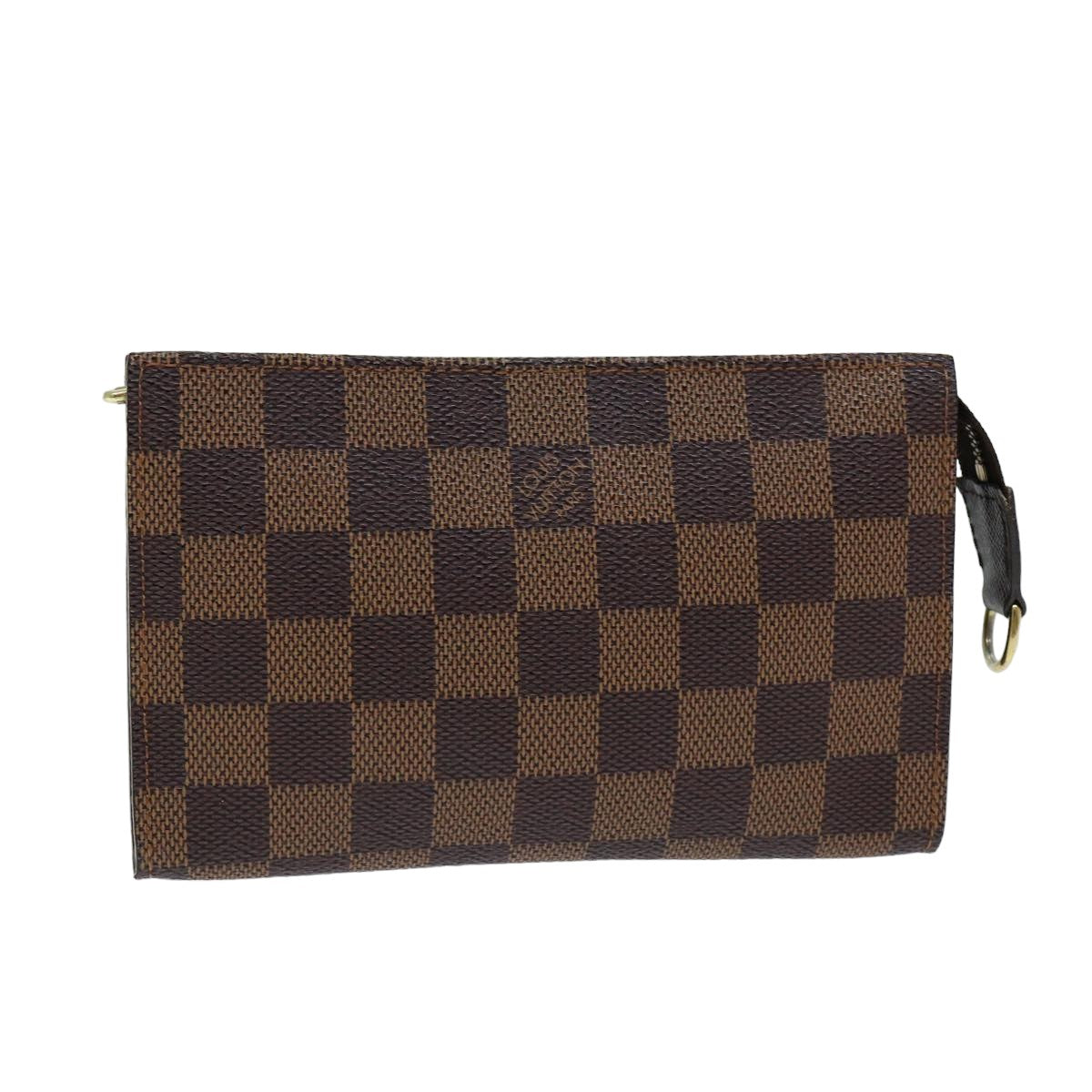 Louis Vuitton Trousse de Toilette Brown Canvas Wallet 