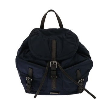 Burberry - Navy Synthetic Backpack Bag