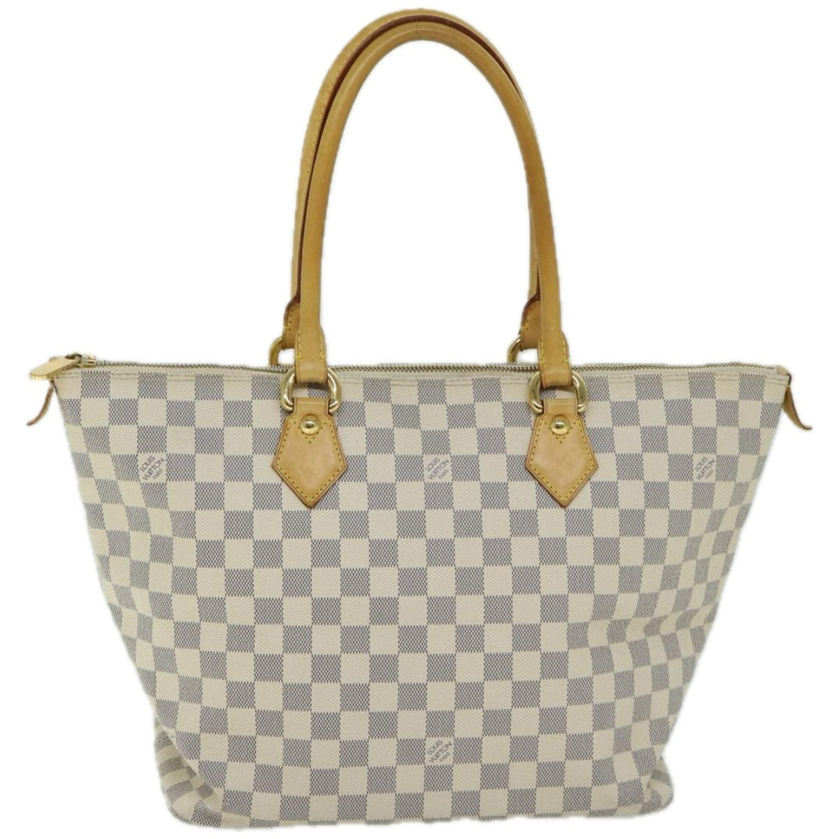 Louis Vuitton Saleya Beige Canvas Tote Bag