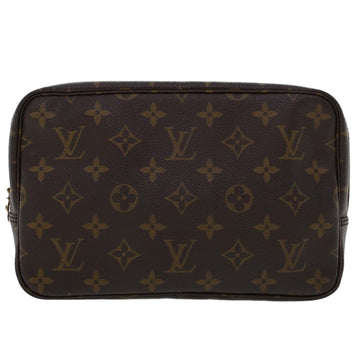 Louis Vuitton Truth Toilette 23 Brown Canvas Clutch Bag