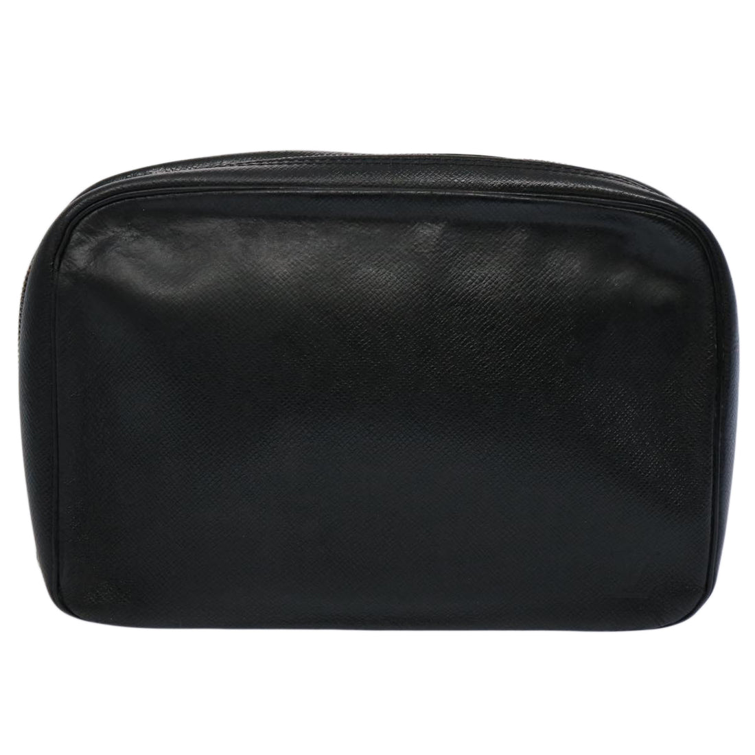 Louis Vuitton Black Leather Clutch Bag