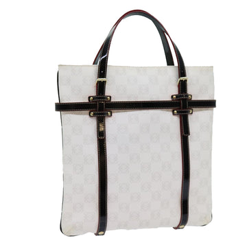 Loewe Anagram White Canvas Tote Bag