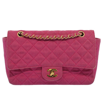 Chanel Timeless Pink Canvas Shoulder Bag