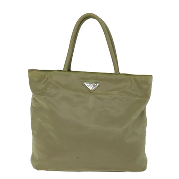 Prada Tessuto Beige Canvas Tote Bag