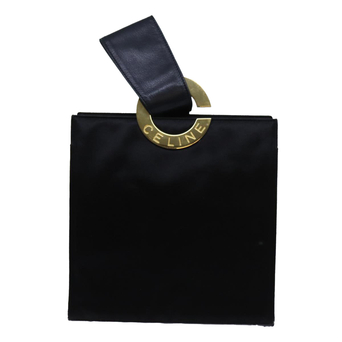 Céline Black Silk Handbag 