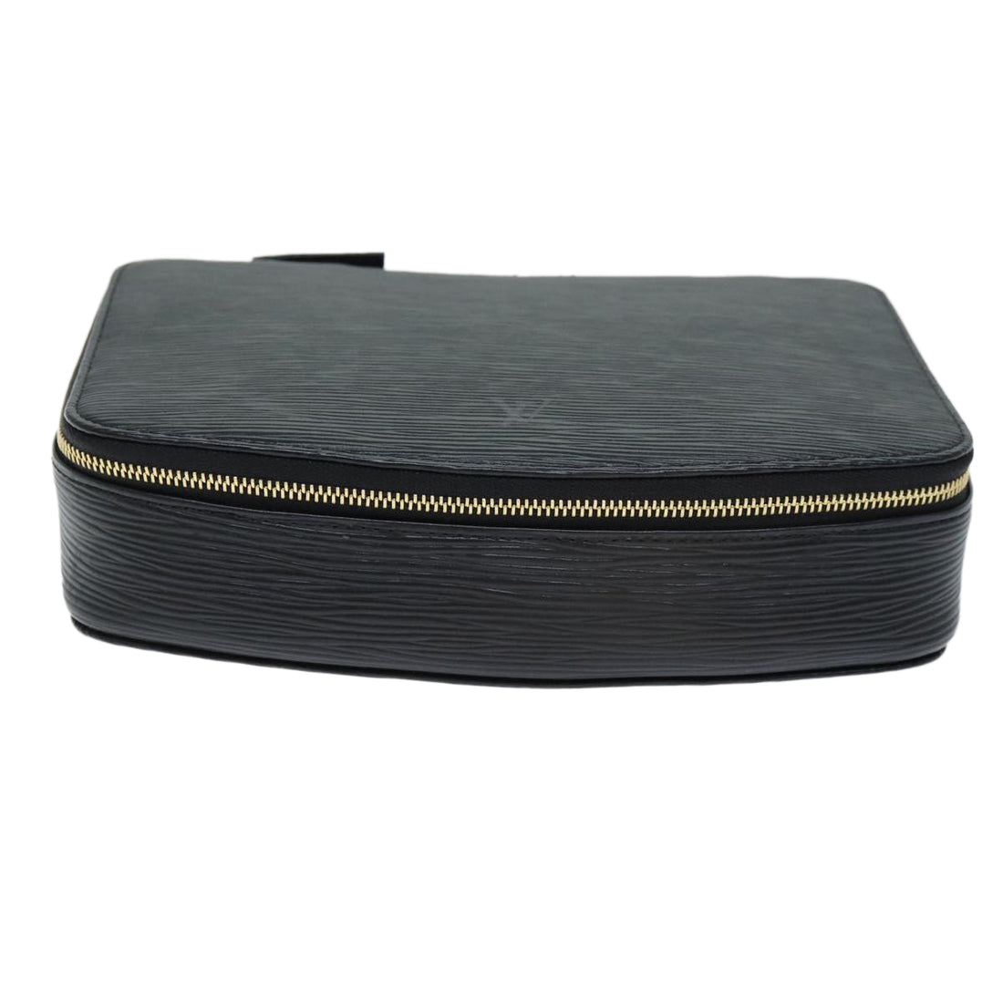 Louis Vuitton Monte Carlo Black Leather Clutch Bag