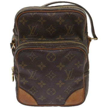 Louis Vuitton Brown Canvas Shoulder Bag