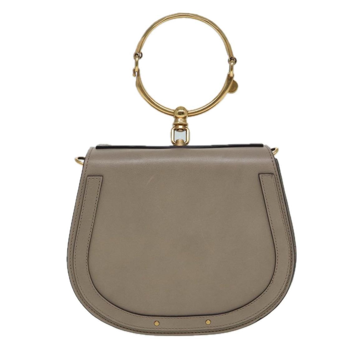 Chloé Nile Beige Leather Handbag 