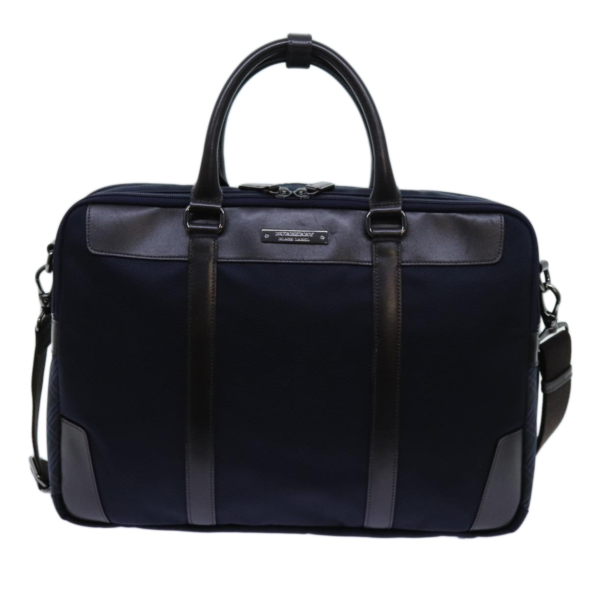 Burberry Blue Label Navy Synthetic Briefcase Bag