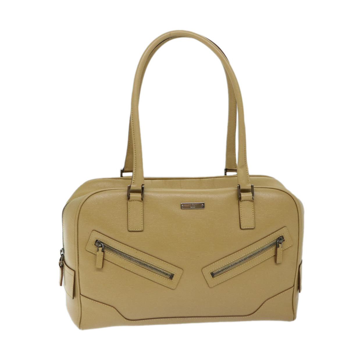 Gucci Jackie Beige Leather Handbag 