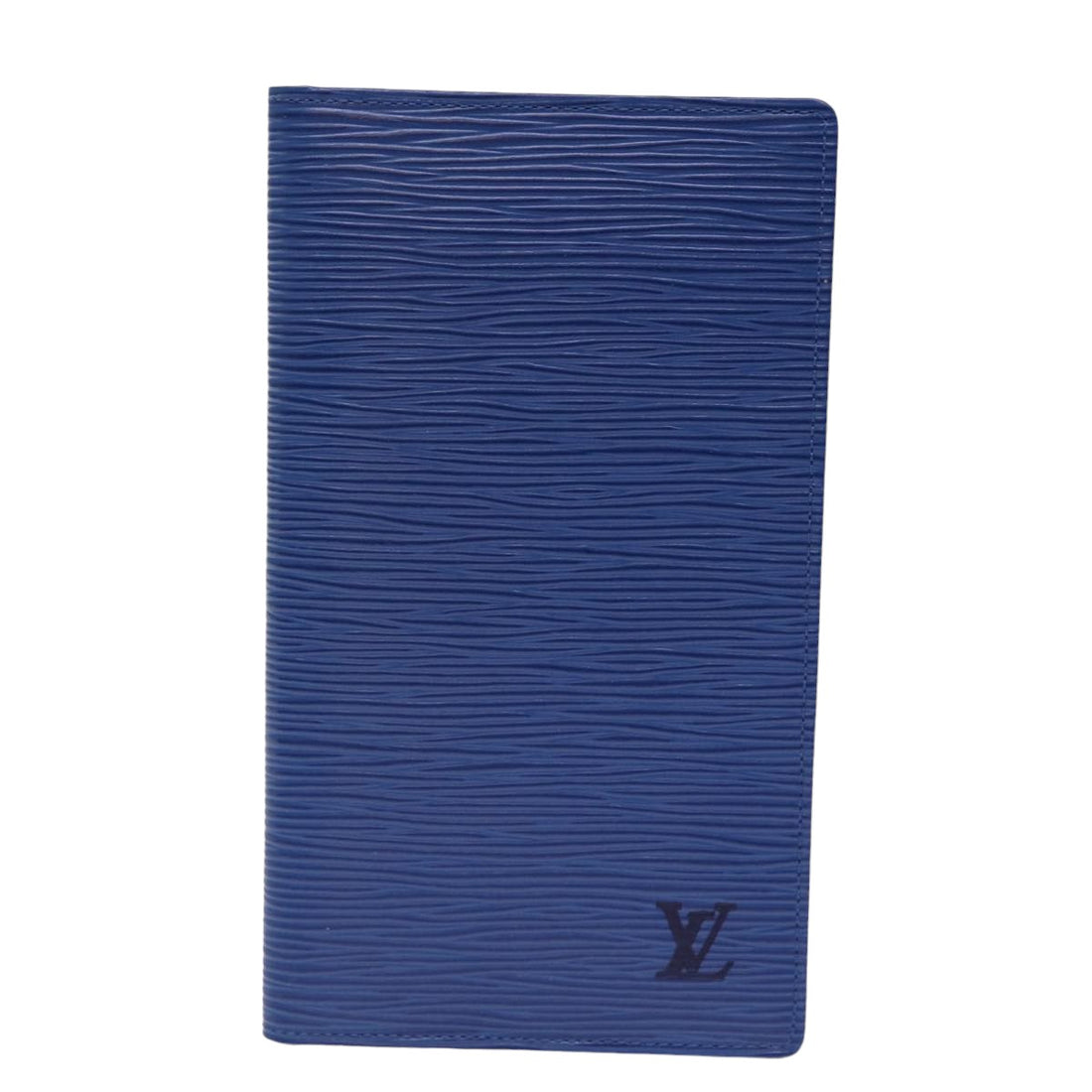 Louis Vuitton Portefeuille Blue Leather Wallet 