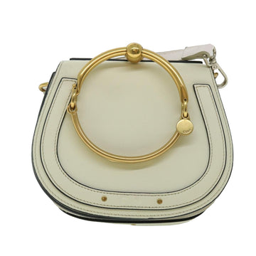 Chloé Nile Ecru Leather Backpack Bag