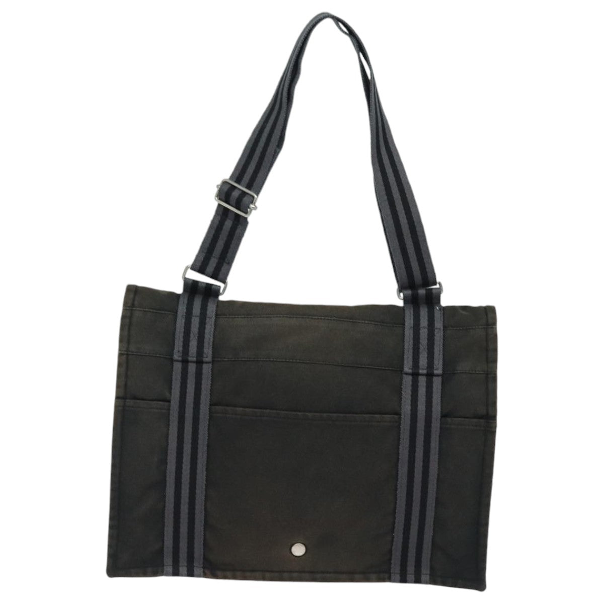 Hermès Besace PM Black Canvas Shoulder Bag