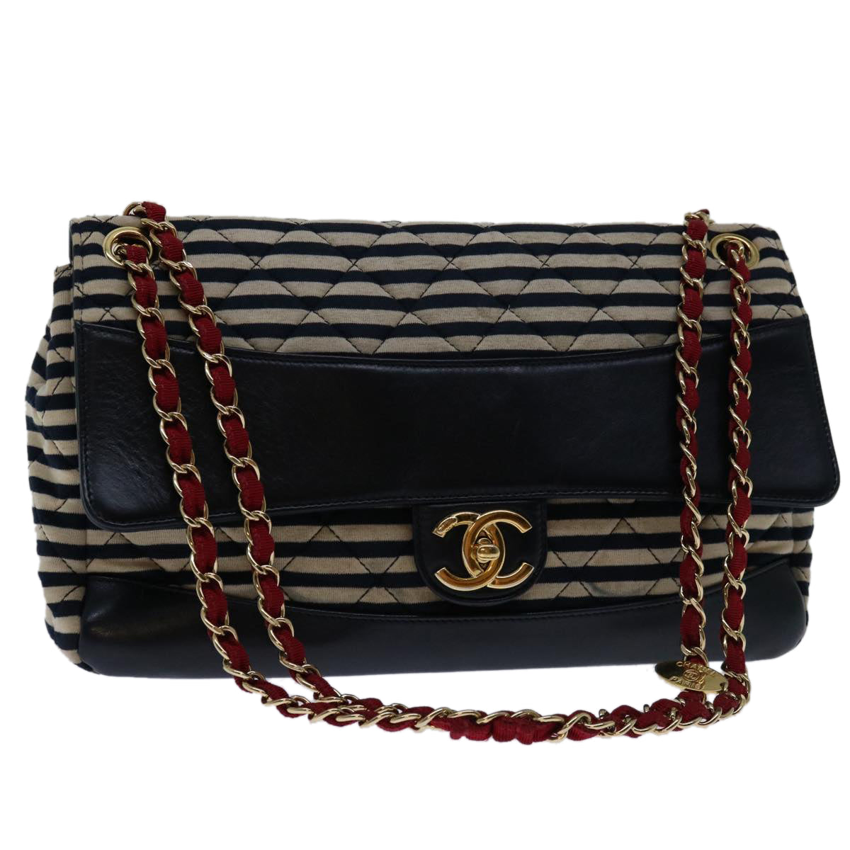 Chanel Timeless Multicolour Cotton Shoulder Bag