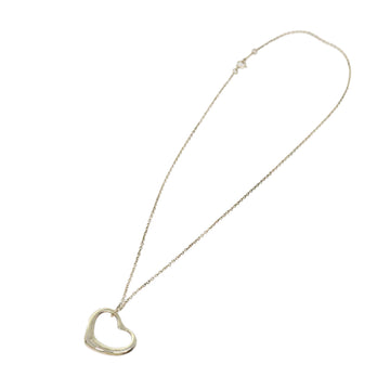 Tiffany & Co Open Heart Silver Silver Necklace 