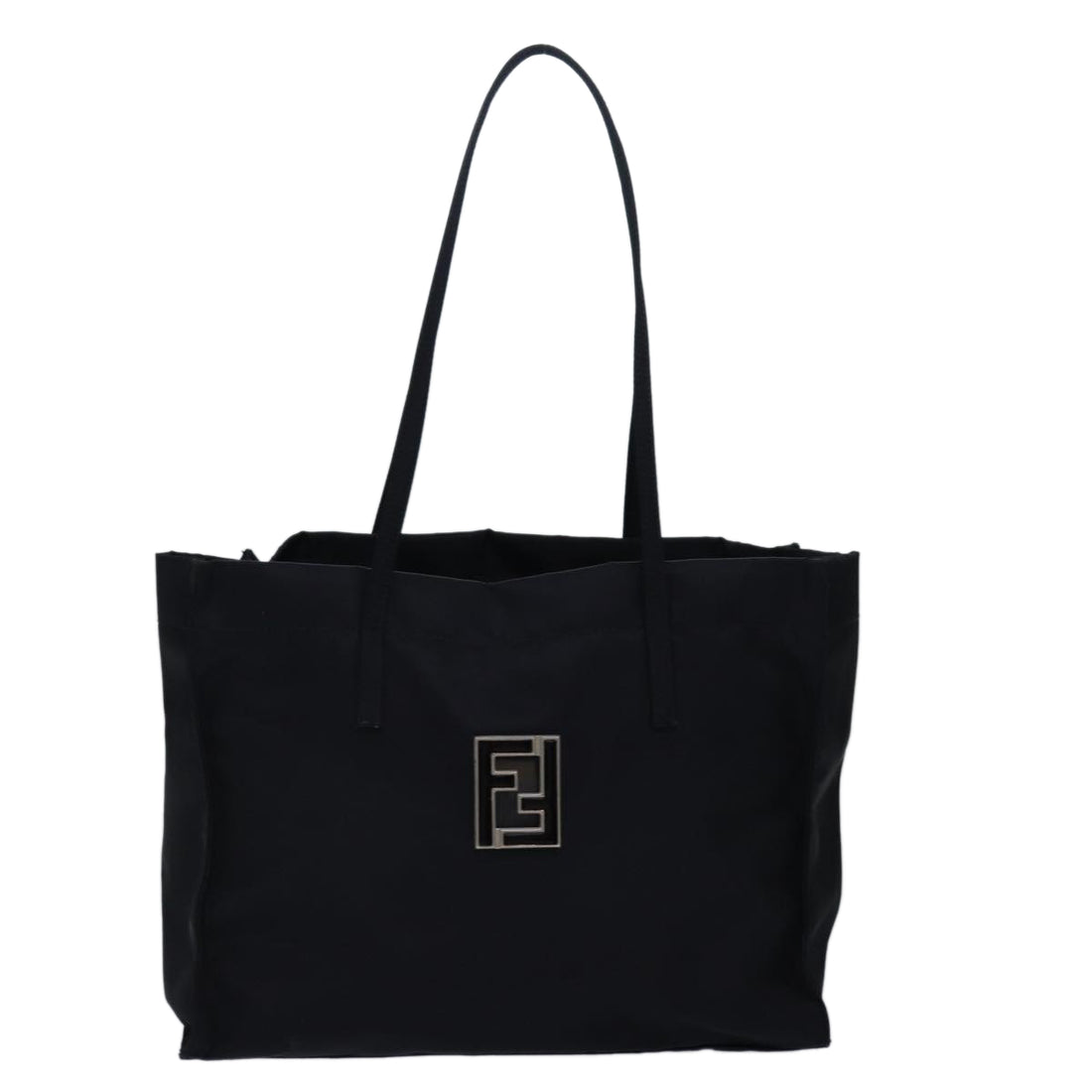 Fendi cabas Black Synthetic Tote Bag