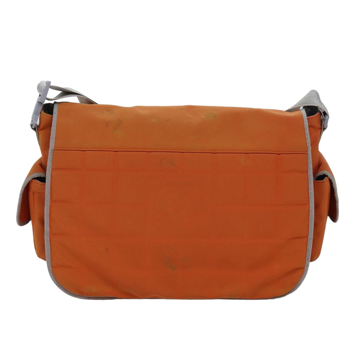 Chanel Sport line Orange Synthetic Shoulder Bag