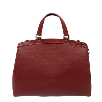 Louis Vuitton Brea Burgundy Leather Handbag 