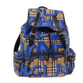 Burberry Blue Canvas Backpack Bag