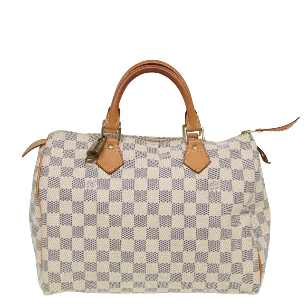 Louis Vuitton Speedy 30 Beige Astrakhan Handbag 