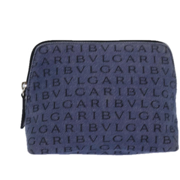 Bulgari Logo mania Blue Denim - Jeans Clutch Bag