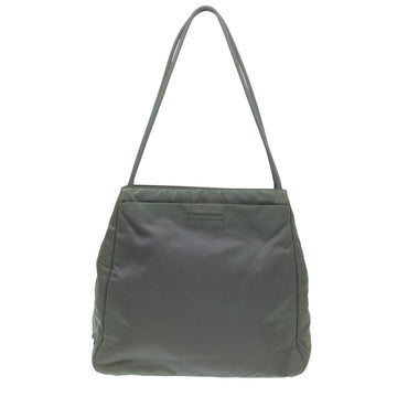 Prada Tessuto City Green Synthetic Tote Bag