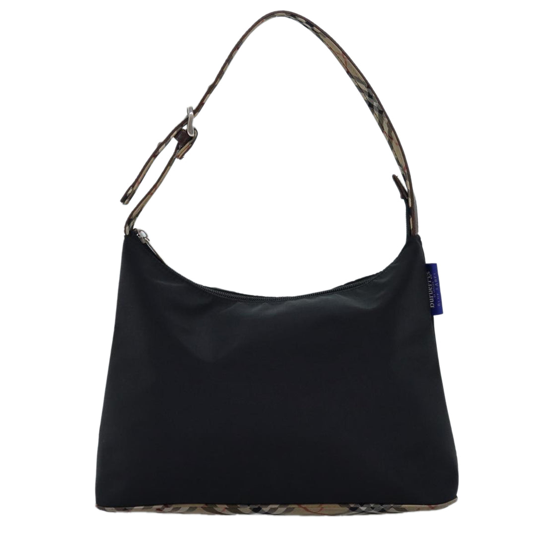 Burberry Blue Label Black Canvas Shoulder Bag