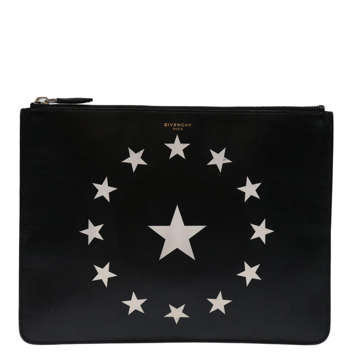 Givenchy Star bag Black Leather Clutch Bag