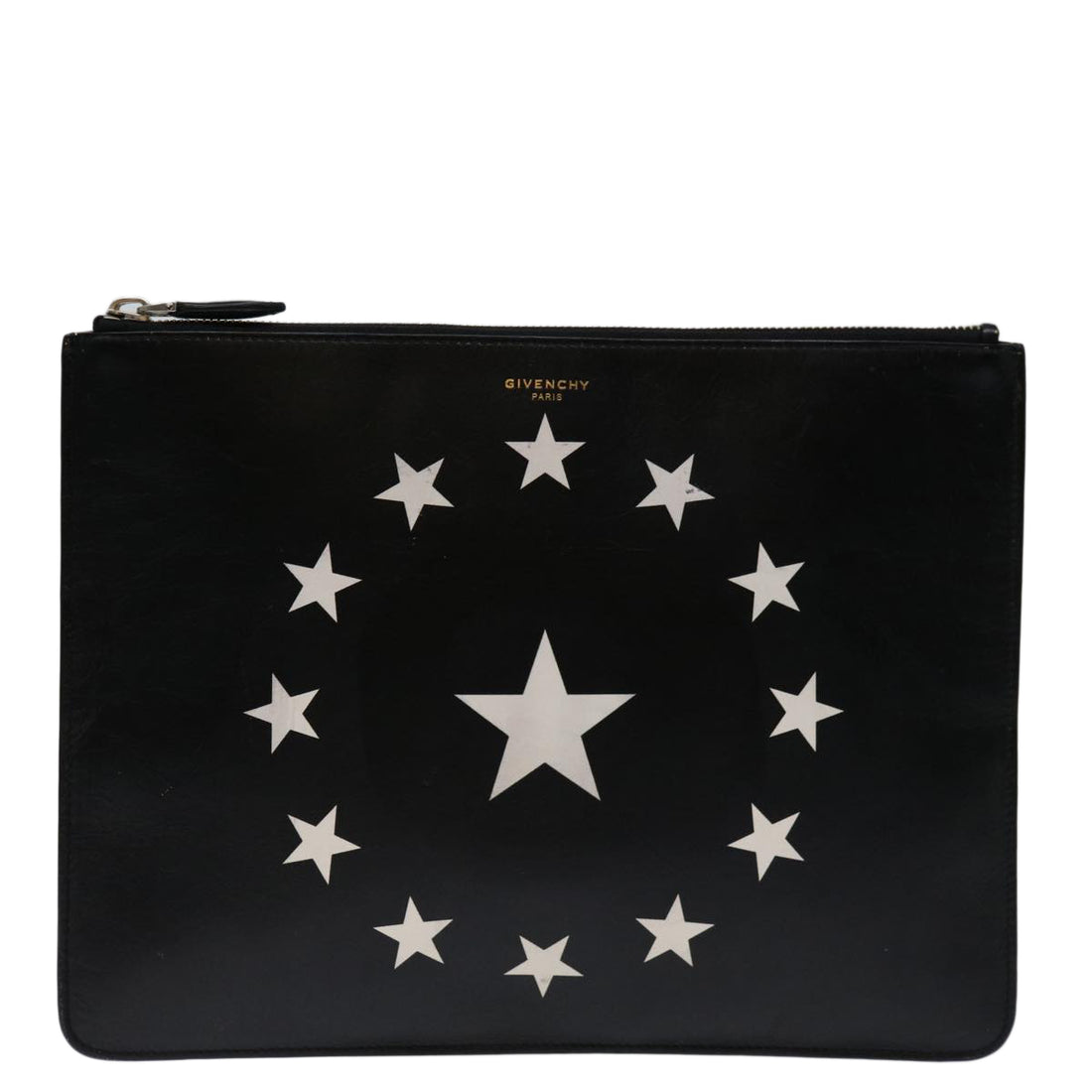 Givenchy Star bag Black Leather Clutch Bag