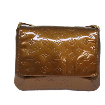 Louis Vuitton Thompson Street Brown Patent Leather Shoulder Bag