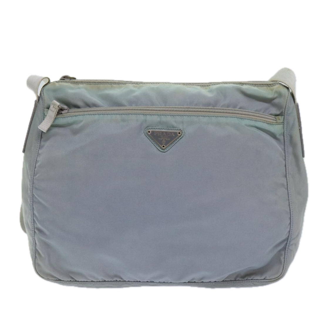 Prada Blue Synthetic Shoulder Bag