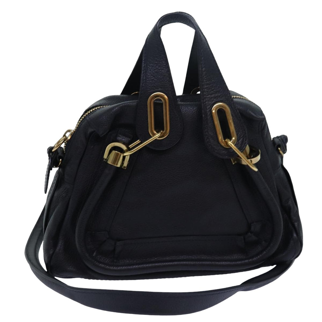 Chloé Paraty Black Leather Handbag 