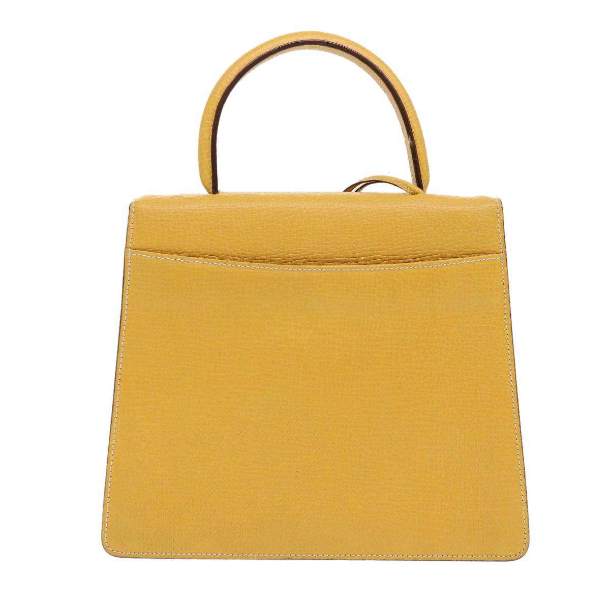 Loewe Barcelona Yellow Leather Handbag 