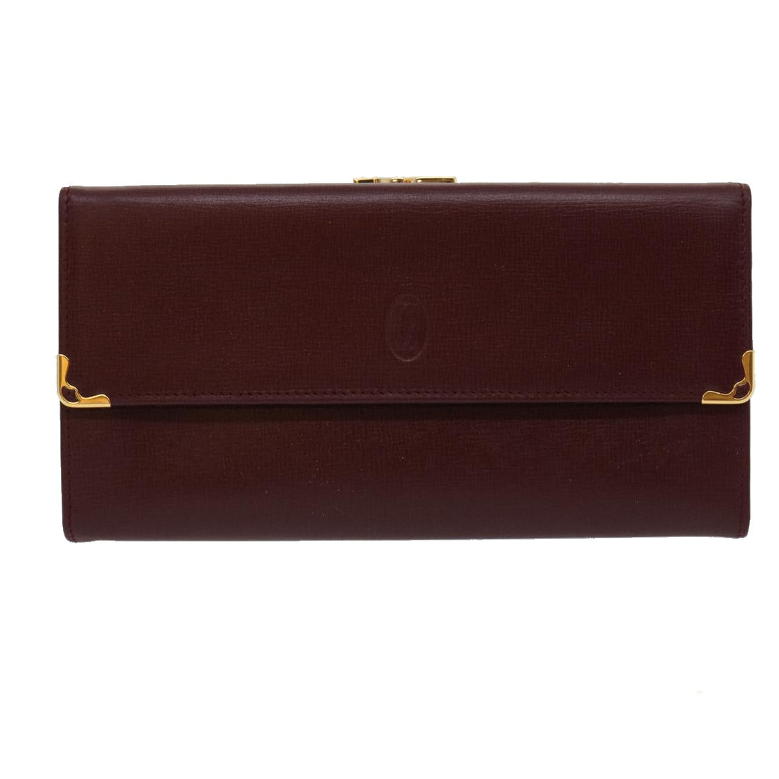 Cartier Must de Cartier Red Leather Wallet 