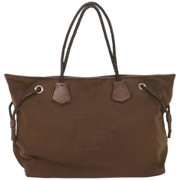 Céline Carriage Brown Canvas Tote Bag