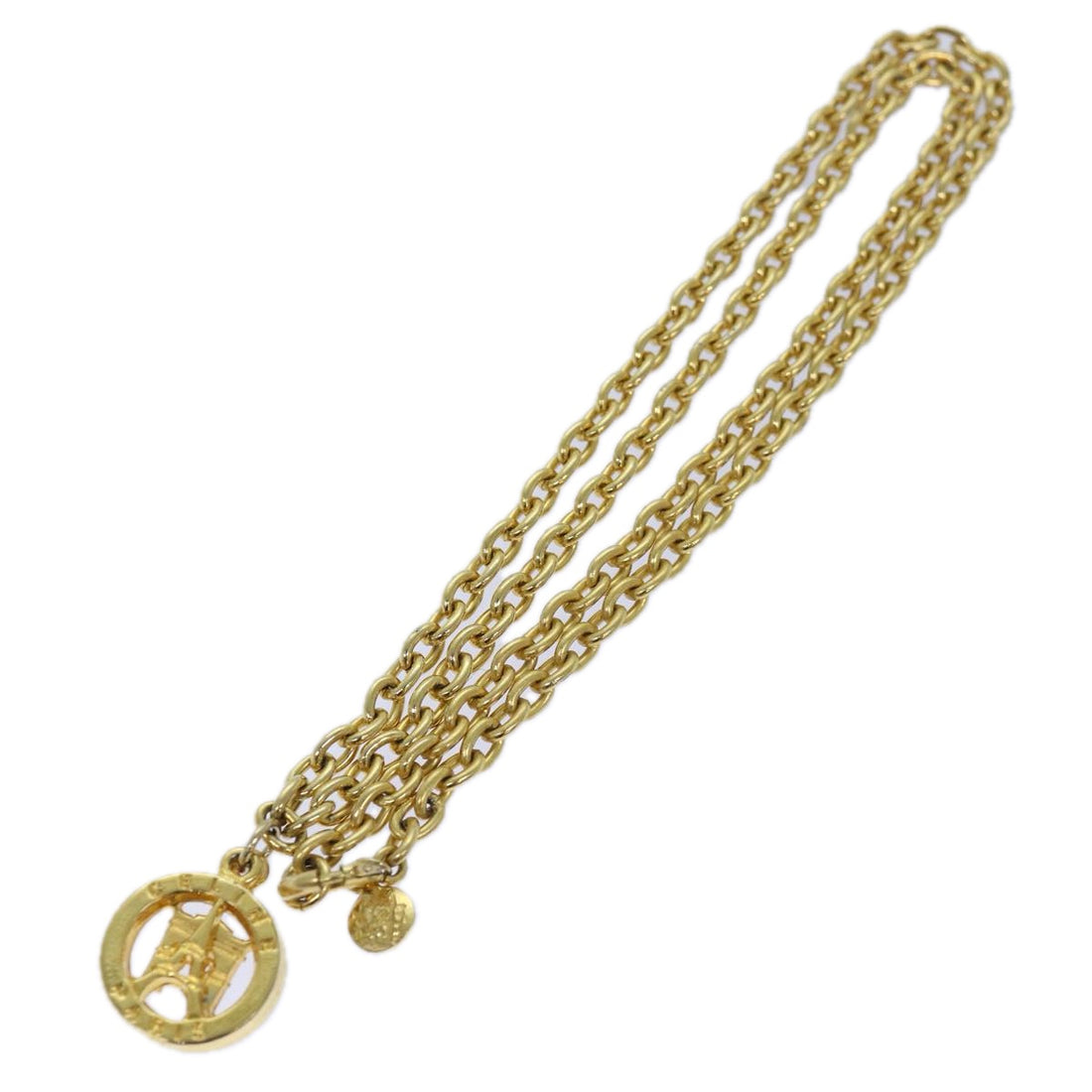 Céline Gold Metal Necklace 