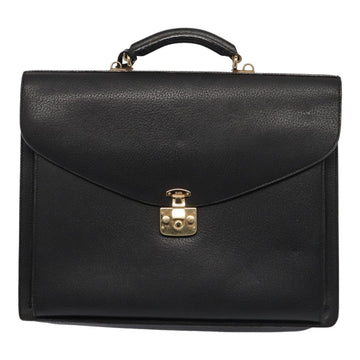 Gucci Black Leather Briefcase Bag