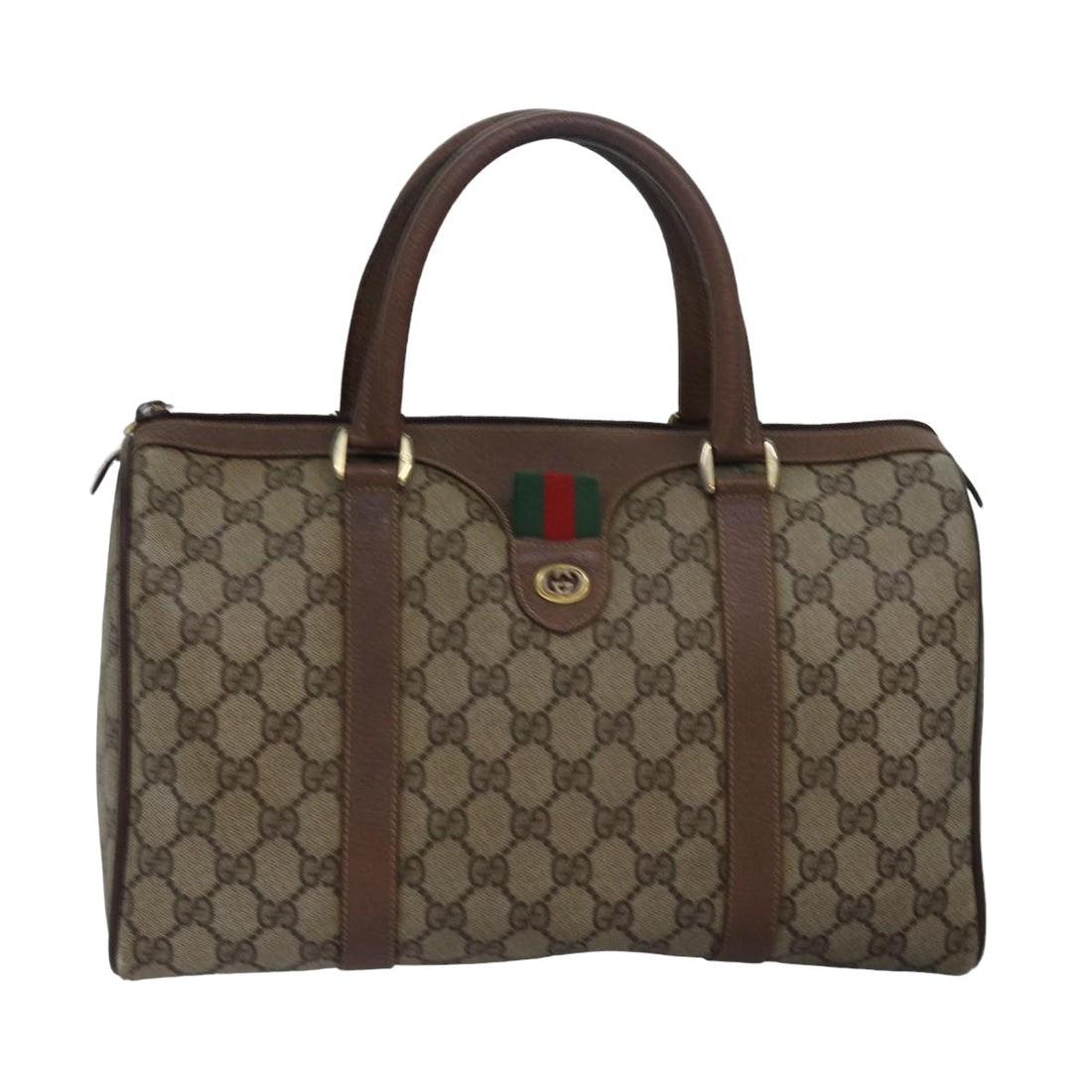 Gucci GG canvas Beige Canvas Handbag 