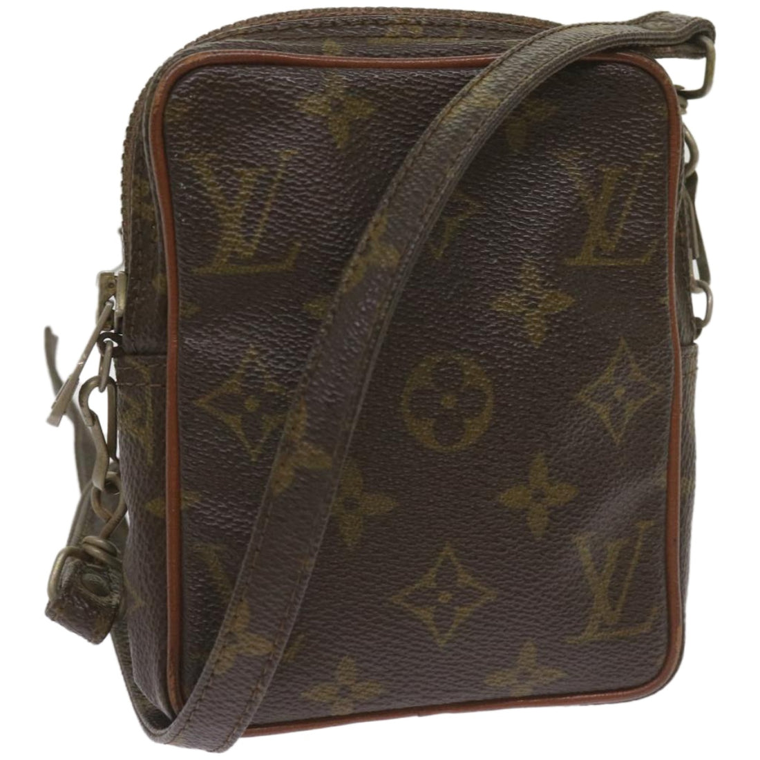 Louis Vuitton Danube Brown Canvas Shoulder Bag