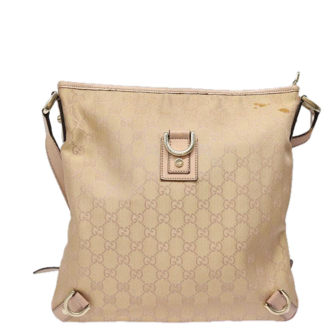 Gucci GG canvas Pink Canvas Shoulder Bag