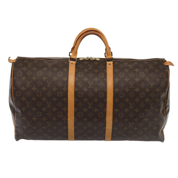 Louis Vuitton Keepall 60 Black Canvas Travel Bag