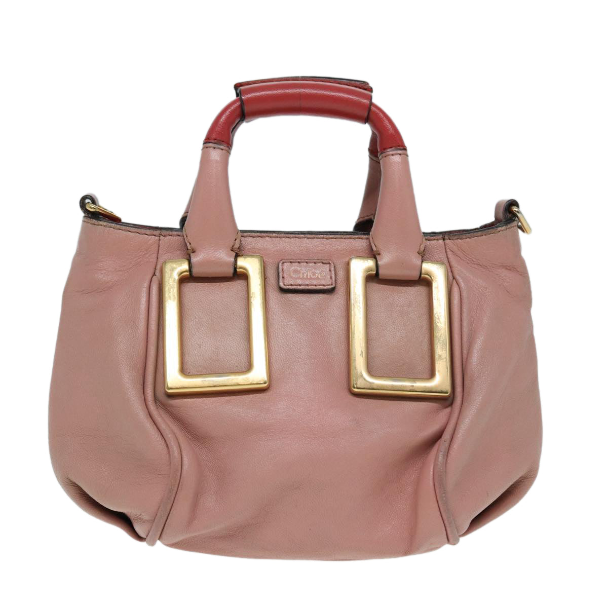 Chloé Pink Leather Handbag 