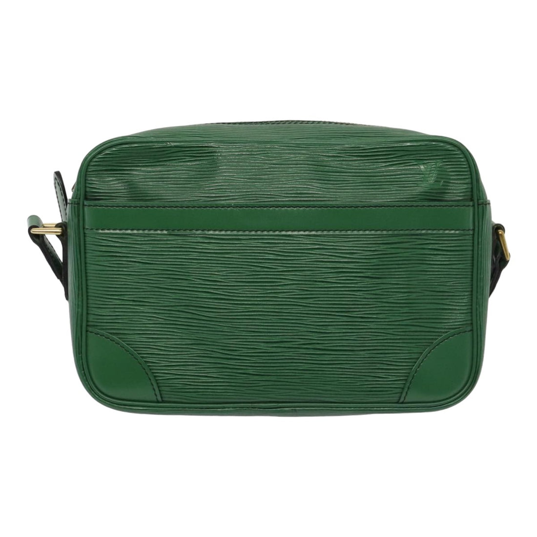 Louis Vuitton Trocadéro Green Leather Shoulder Bag