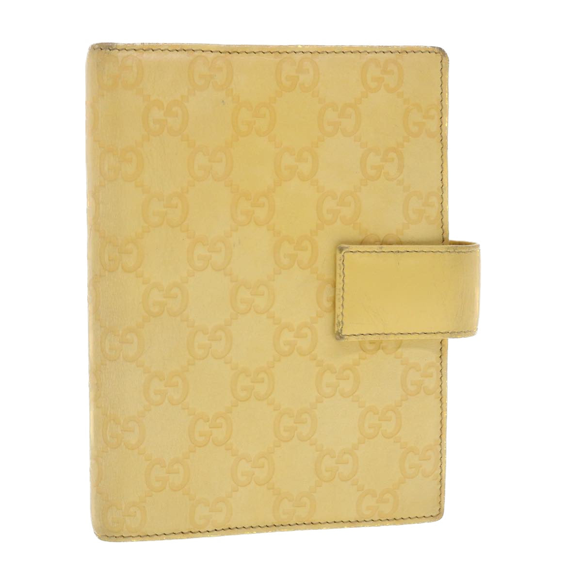 Gucci Yellow Leather Wallet 