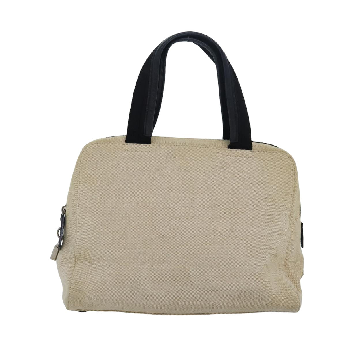 Prada Beige Canvas Handbag 