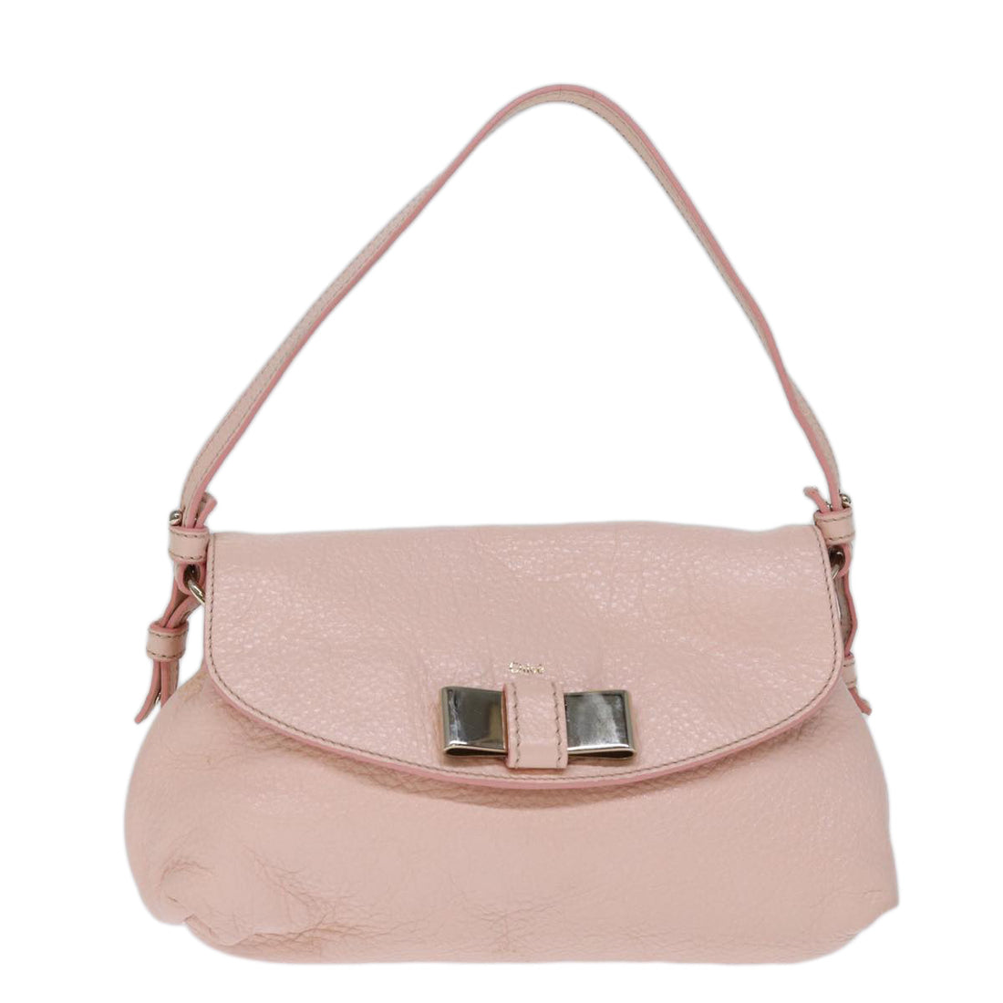 Chloé Lily Pink Leather Handbag 