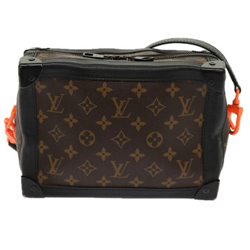 Louis Vuitton Trunk Brown Canvas Shoulder Bag