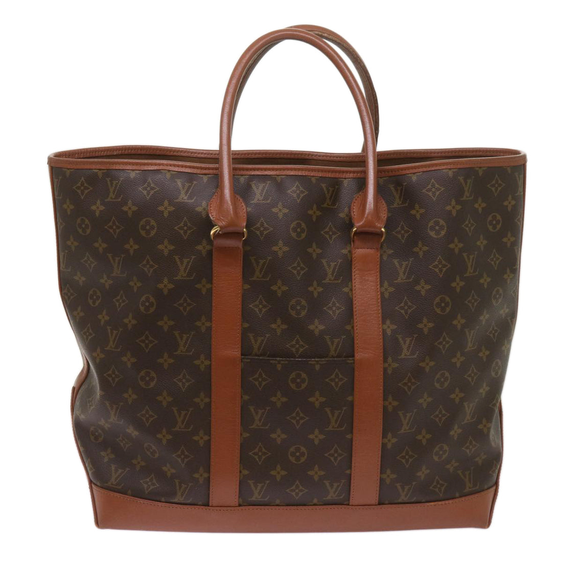 Louis Vuitton Weekend GM Blue Canvas Tote Bag